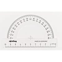 Los mejores  - Rotring Centro transportador semicircular de 10 cm